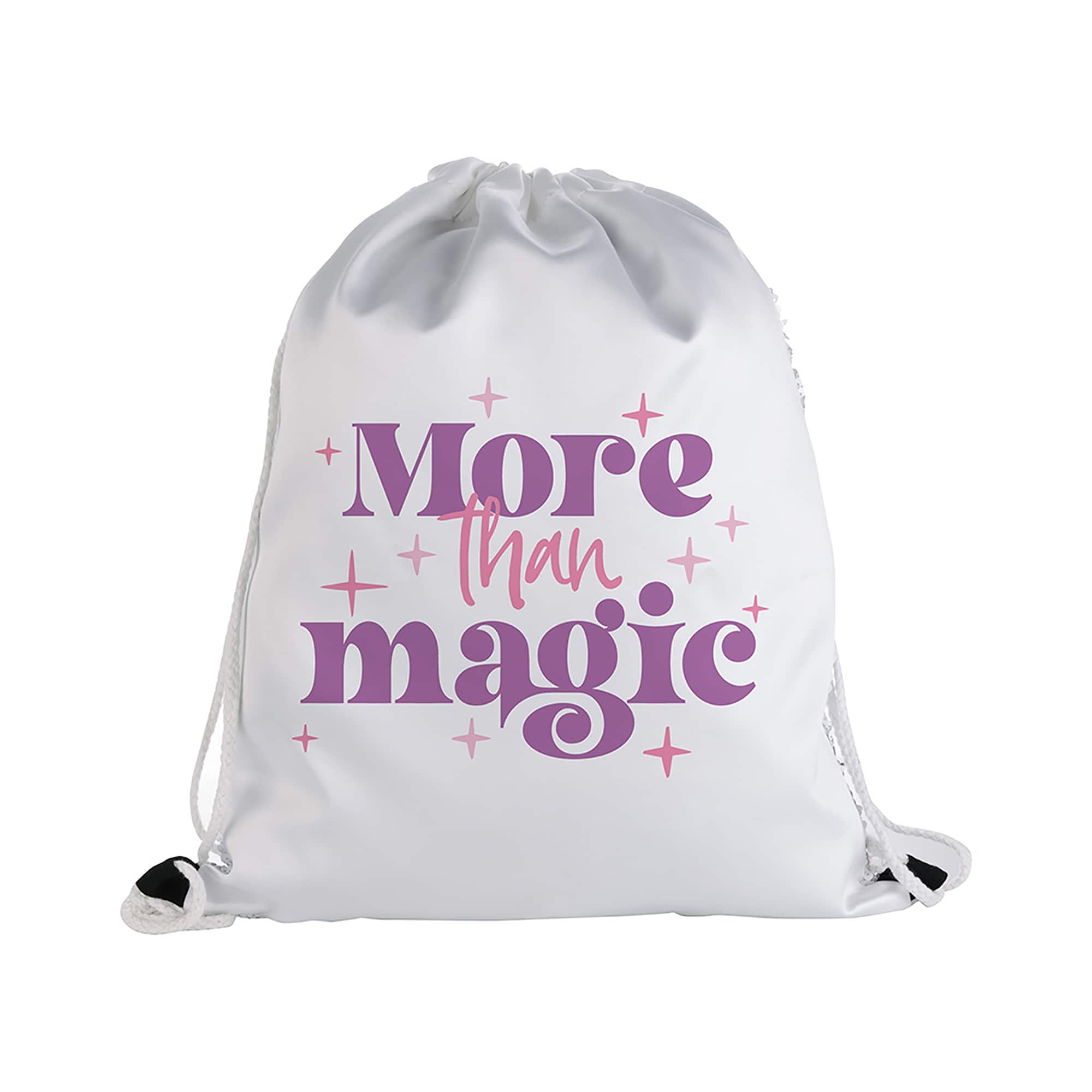 Craft Express 4ct. Sequined Drawstring Backpack Set